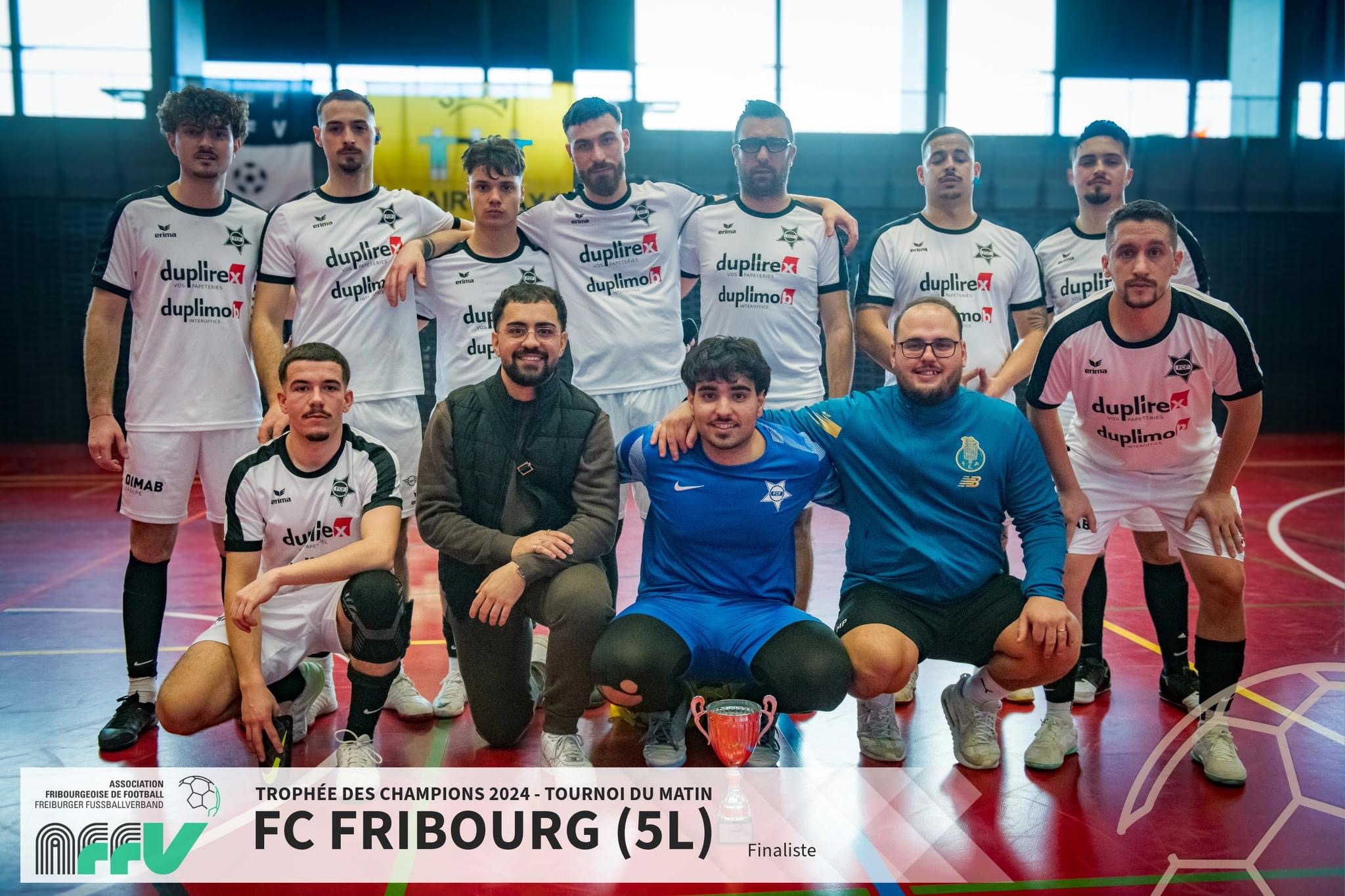 Le FC Fribourg II brille au Trophée des Champions en terminant finaliste